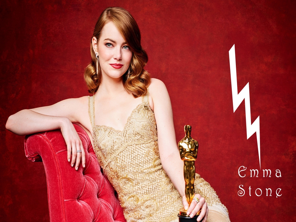 Emma Stone Oscar Winner for 1024 x 768 resolution