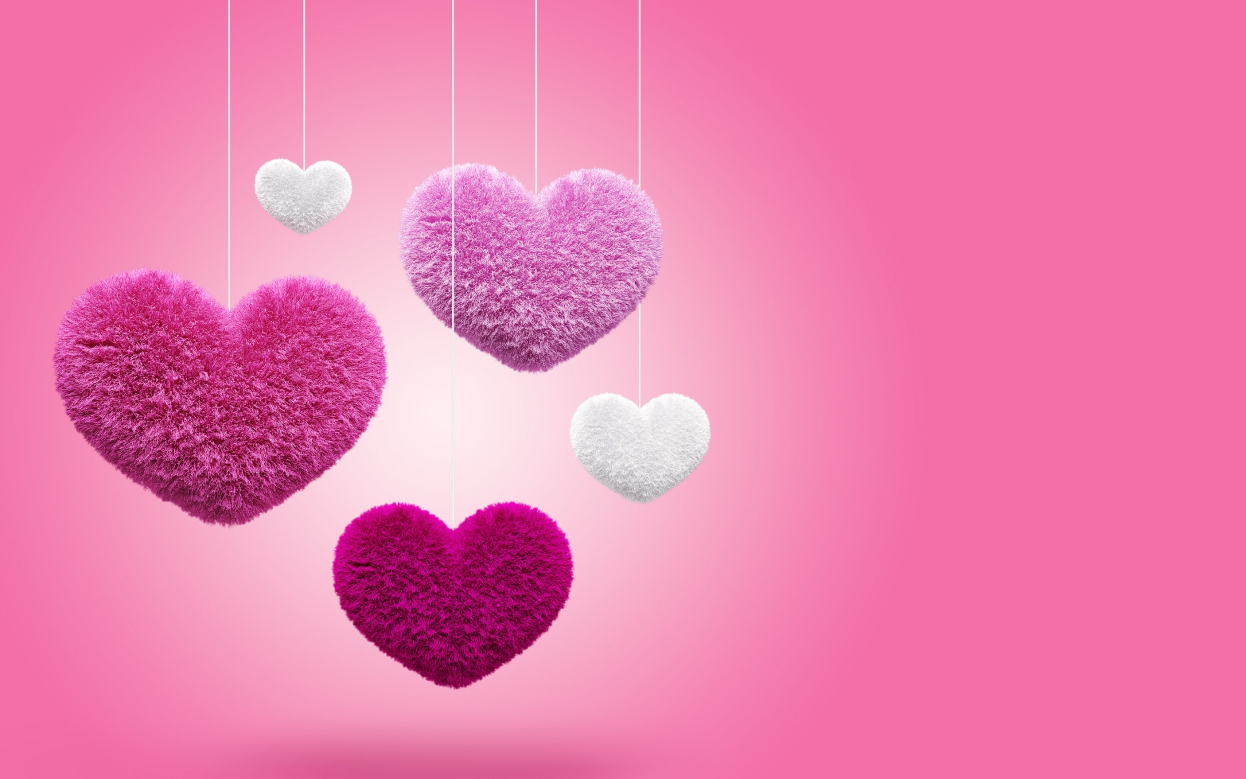 Fluffy Hearts for 2560 x 1600 widescreen resolution