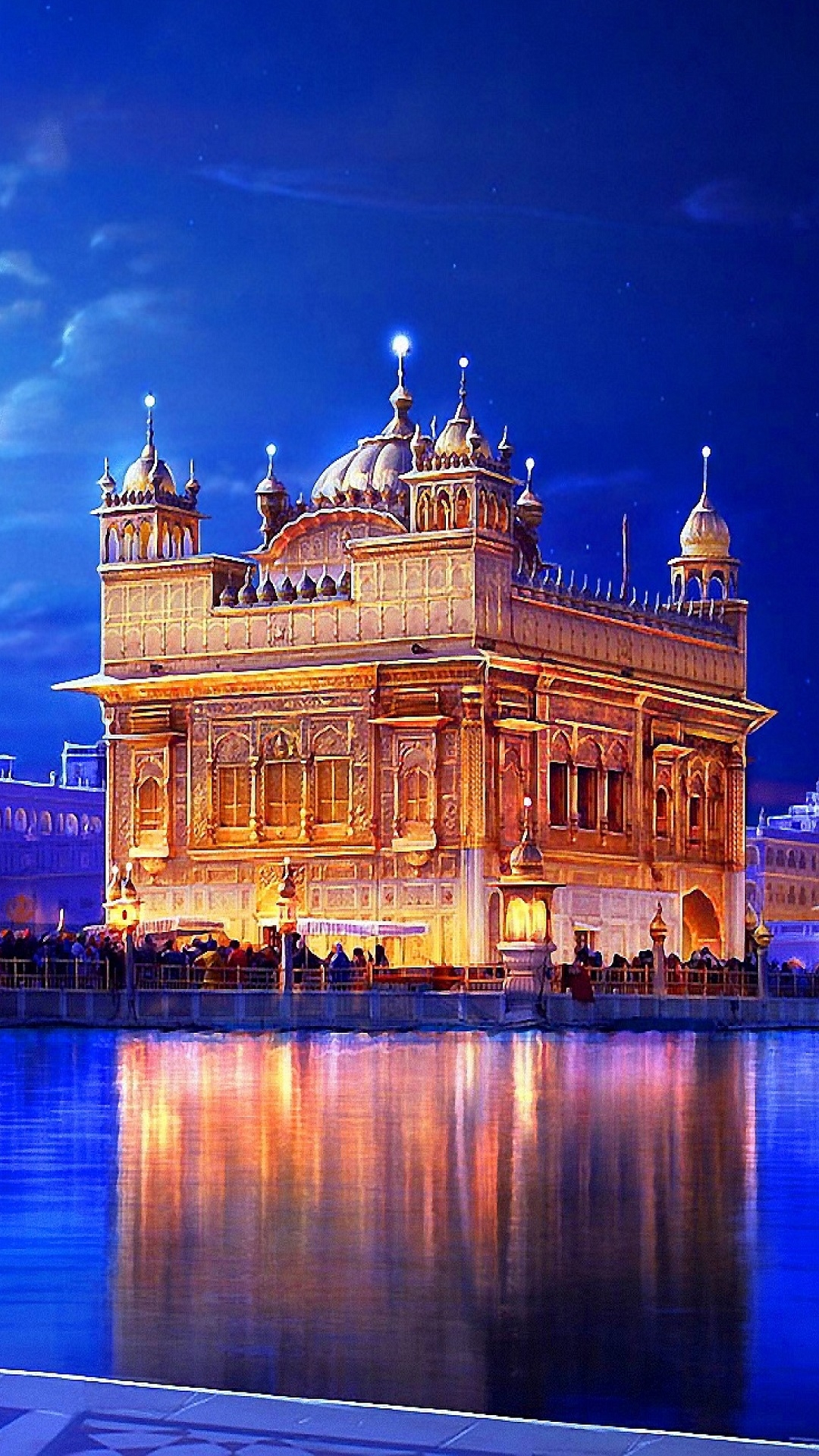 Golden Temple Amritsar India for Apple iPhone 6S & 7 Plus resolution