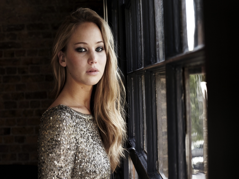 Jennifer Lawrence Cool Look for 800 x 600 resolution