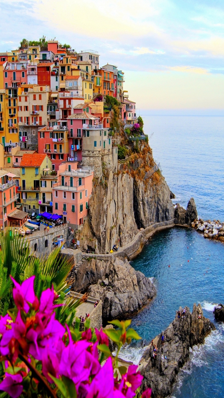 Manarola Itlay for Apple iPhone 6S & 7 resolution