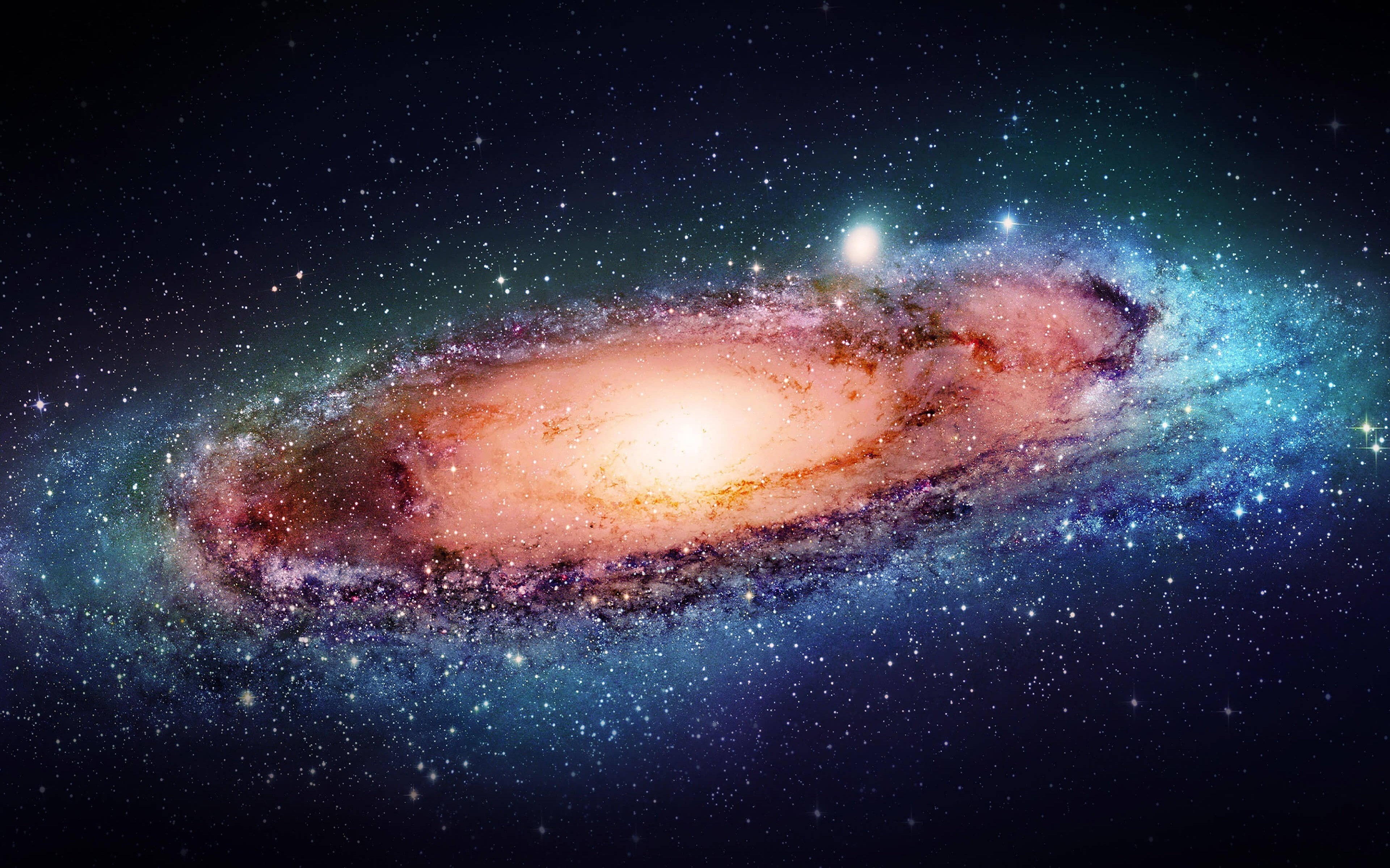 Milky Way Galaxy 3840 X 2400 4k Retina Display Hd Wallpaper Hdwallpapers Site