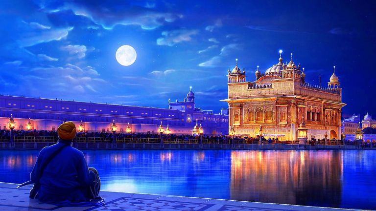 Golden Temple Amritsar India HD Wallpaper